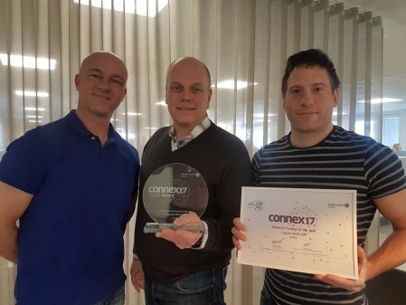 Ingram Micro Sverige fick det prestigefyllda priset Network Partner of the Year!