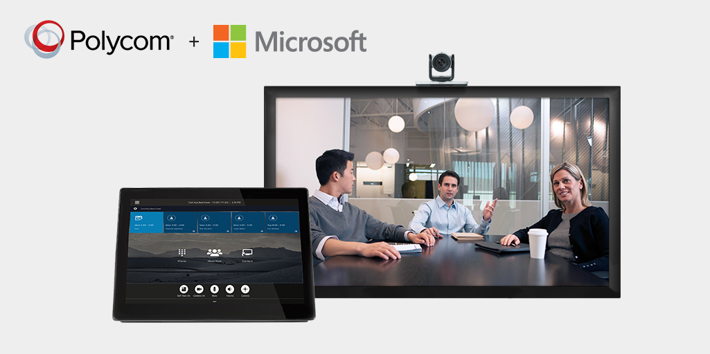 Polycom och Microsoft utökar sitt videosamarbete i Office 365 och Skype for Business